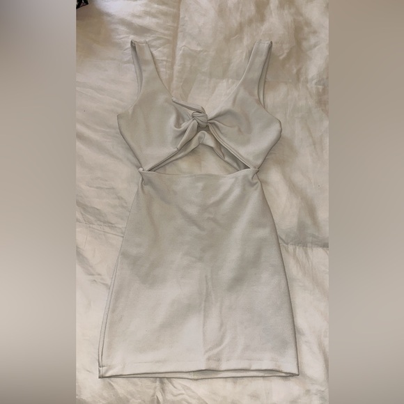 Cutout Tie Strap Dress